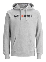 Jack & Jones Old Logo Sweat Hood For Men (JJECORP) in 3 Colours, Large