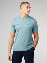 Ben Sherman Core Stripe T-Shirt for Mens (0076114) in 2 Colours, 2XL-5XL