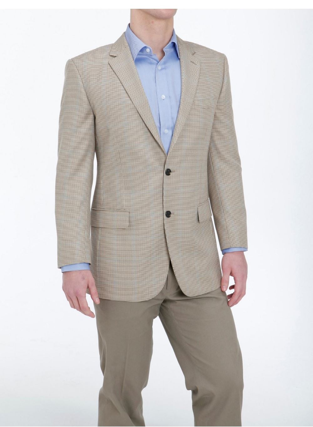 SKOPES BRIXHAM STONE PUPPYTOOTH SUMMER JACKET