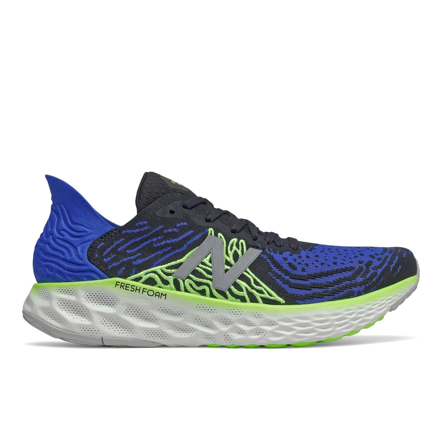 New Balance Mens Extra Wide (4E) Fit Fresh Foam Running Trainers (1080) in Team Royal