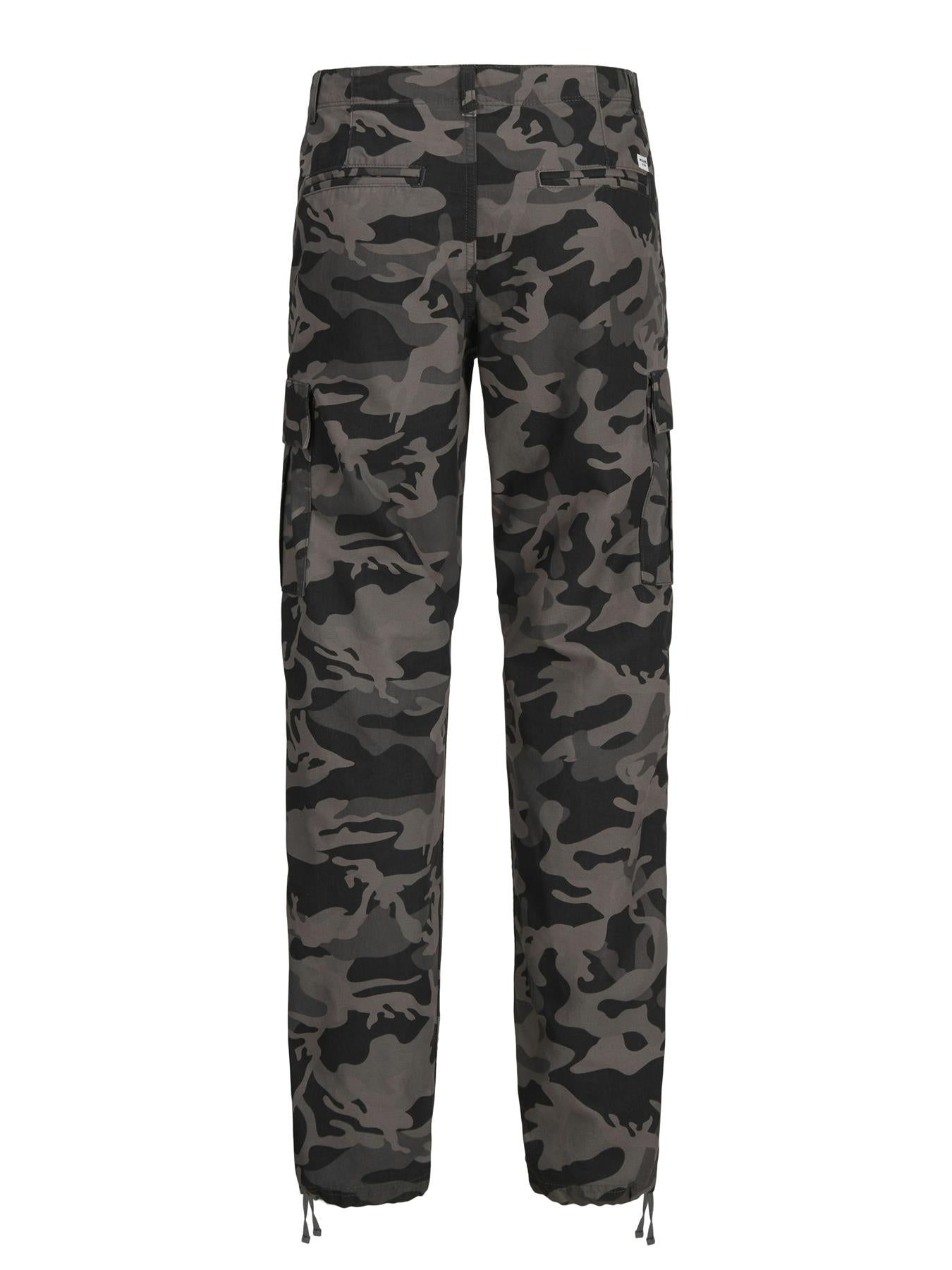 Jack & Jones Relaxed Fit Cargo Pants For Men - JPSTKANE BARKLEY CARGO PANT NOOS in Grey, 27W-36W