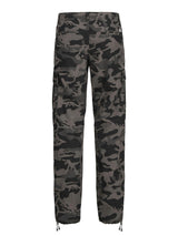 Jack & Jones Relaxed Fit Cargo Pants For Men - JPSTKANE BARKLEY CARGO PANT NOOS in Grey, 27W-36W