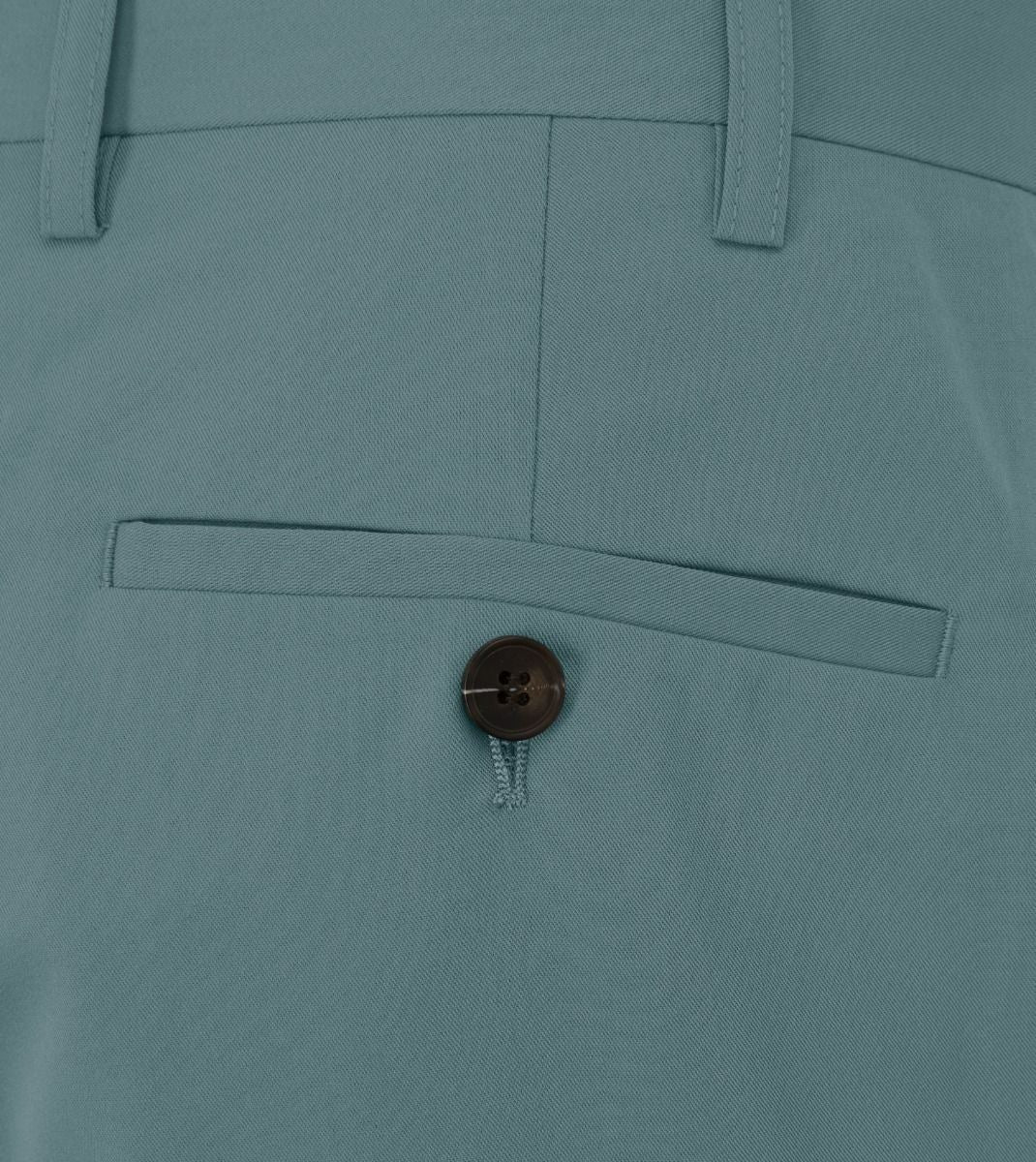 Skopes Tailored Fit Beckett Suit Trouser For Men in Mint Green, 30W-58W