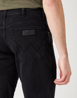 Wrangler Texas Slim Jeans Black Crow Authentic in Waist 32-46