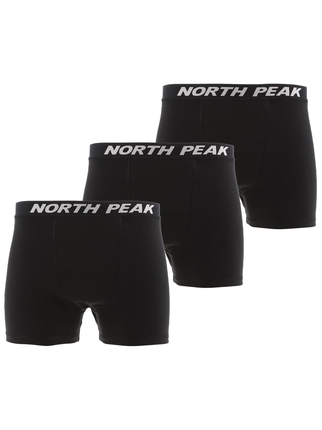 Amble 3 Pack Boxers - Black