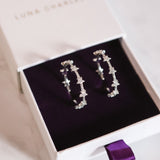 Aneira Star Hoop Earrings | 925 Sterling Silver