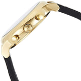 Emporio Armani Men's Watch Black Leather Strap & Black Dial With Yellow Gold Case AR1917 Luigi