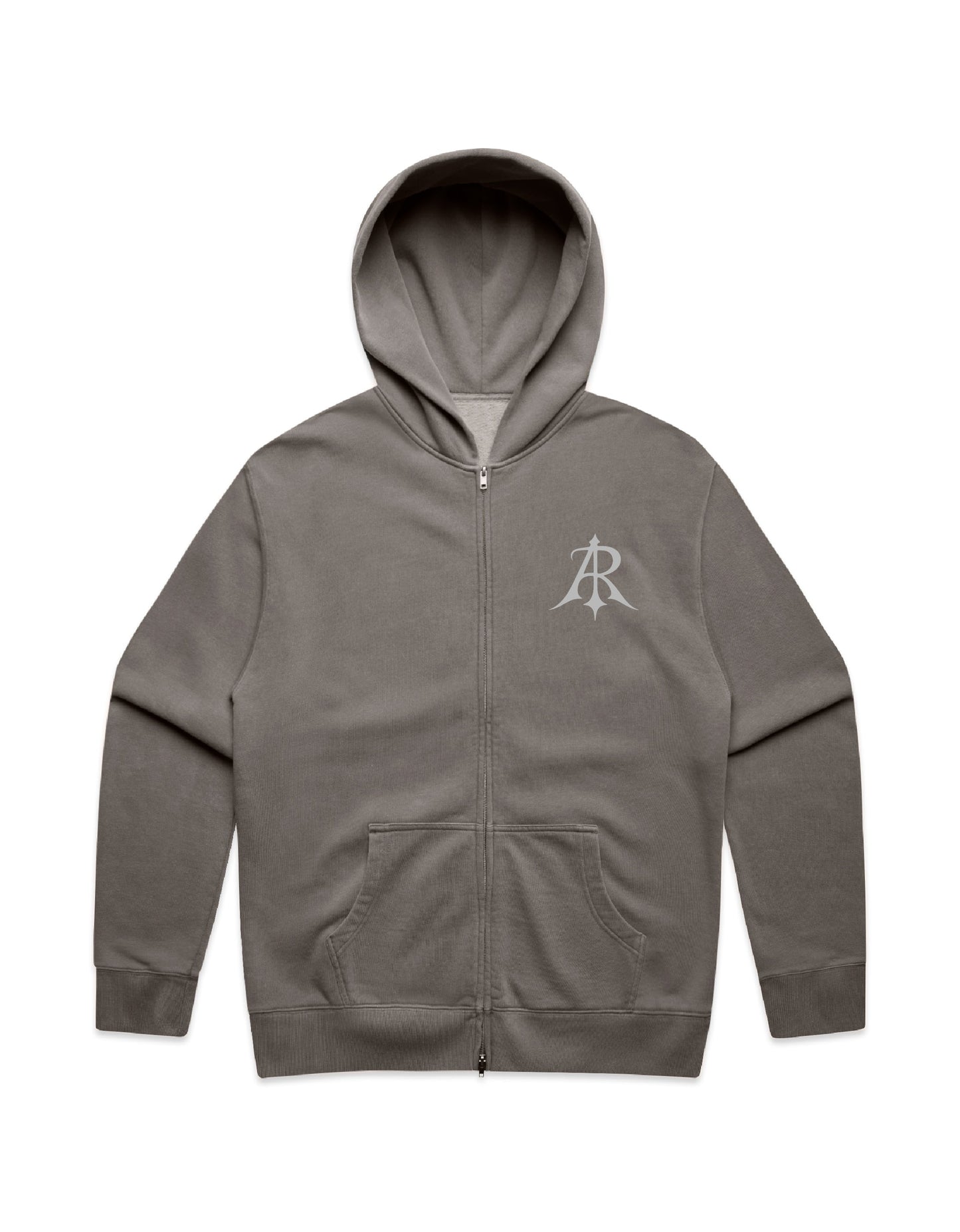 Crest Faded Relax Zip Hoodie