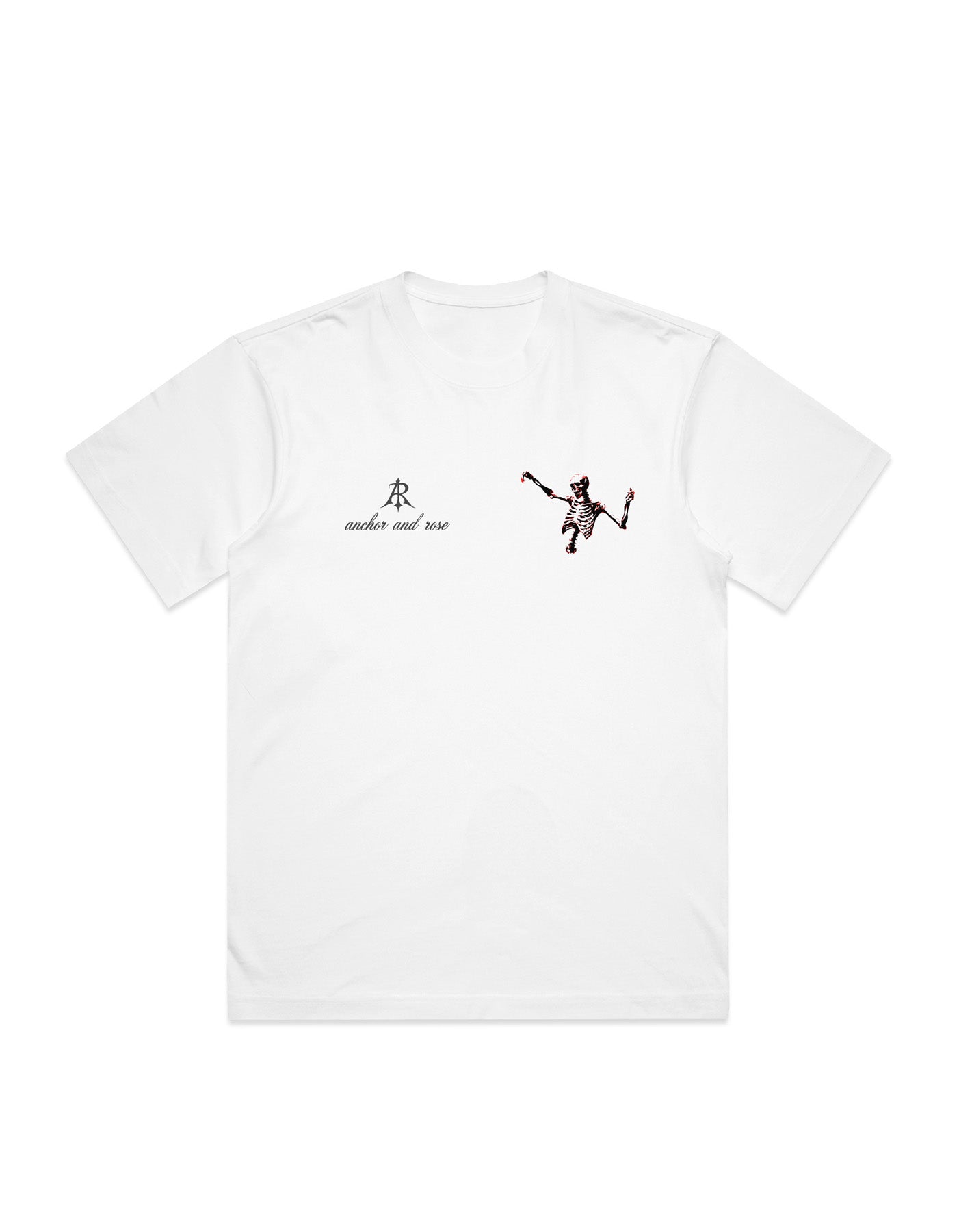 Dancing Skeleton Box T-Shirt