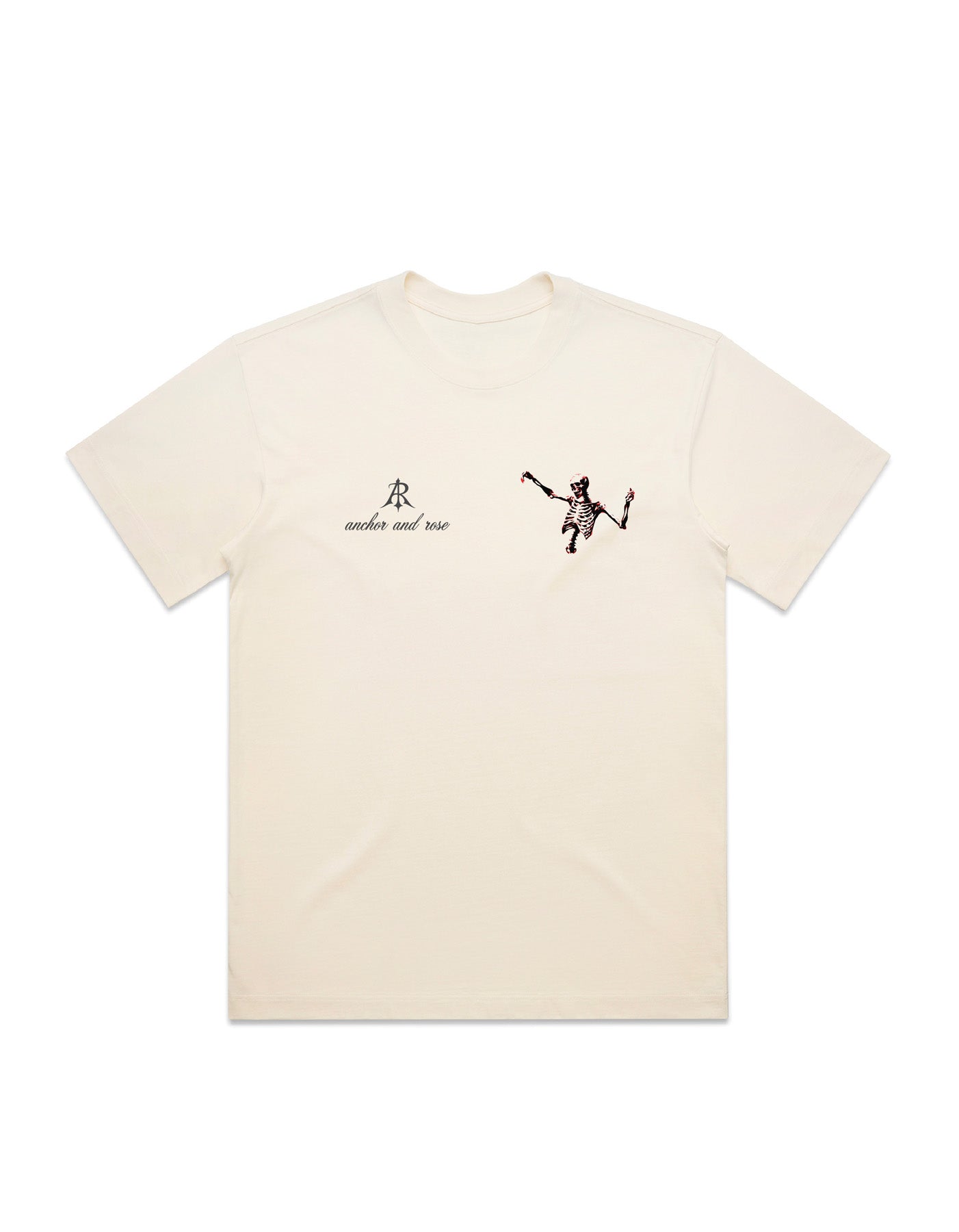 Dancing Skeleton Box T-Shirt