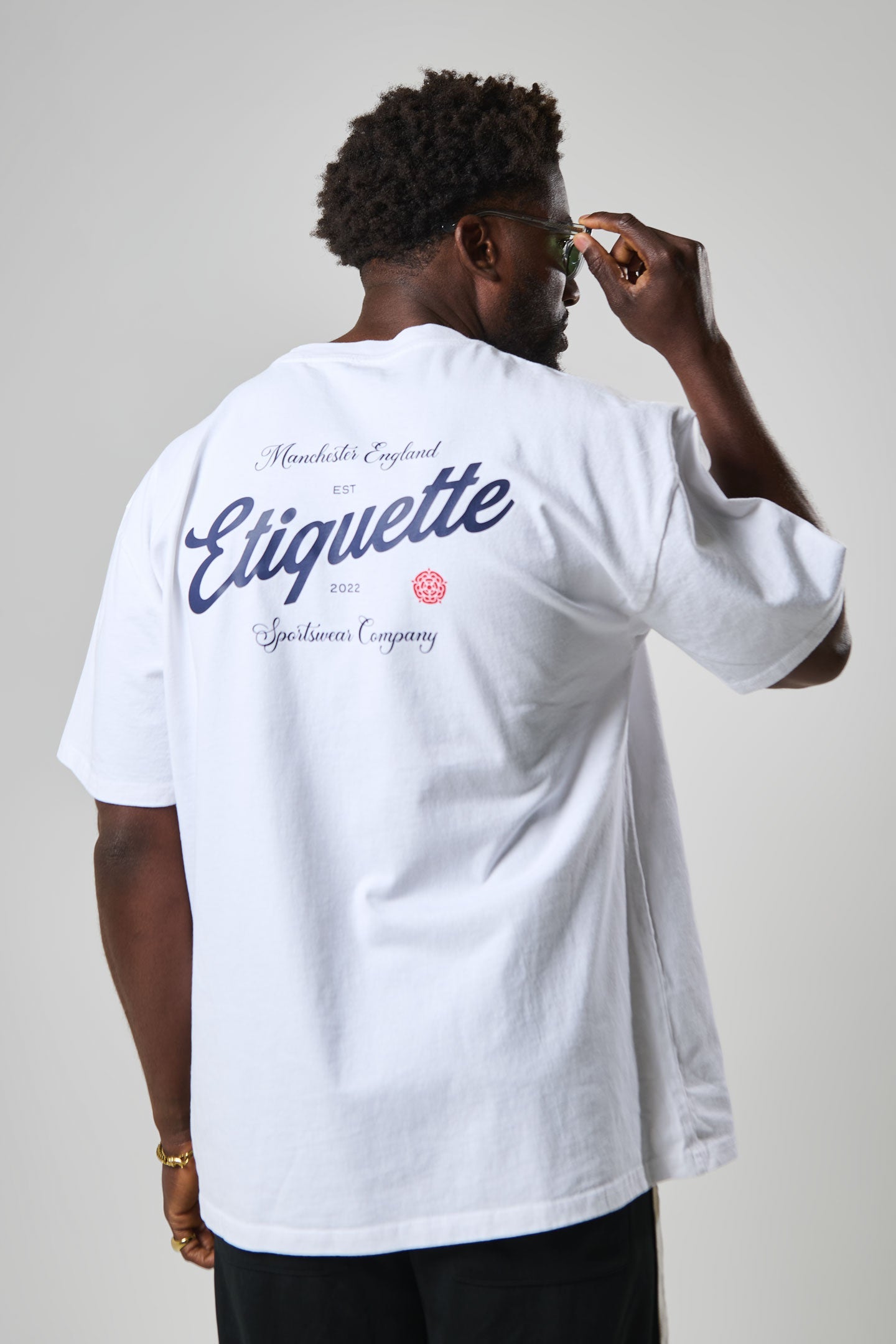 The Rose Tee - White