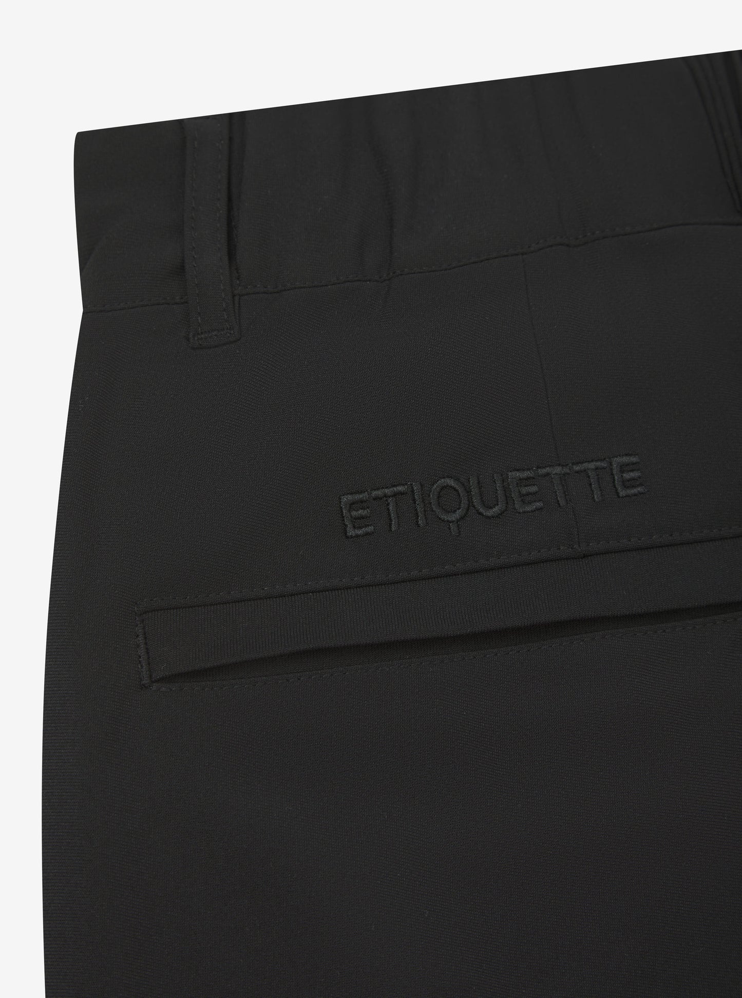 Tailored 4 Way Stretch Short - Black