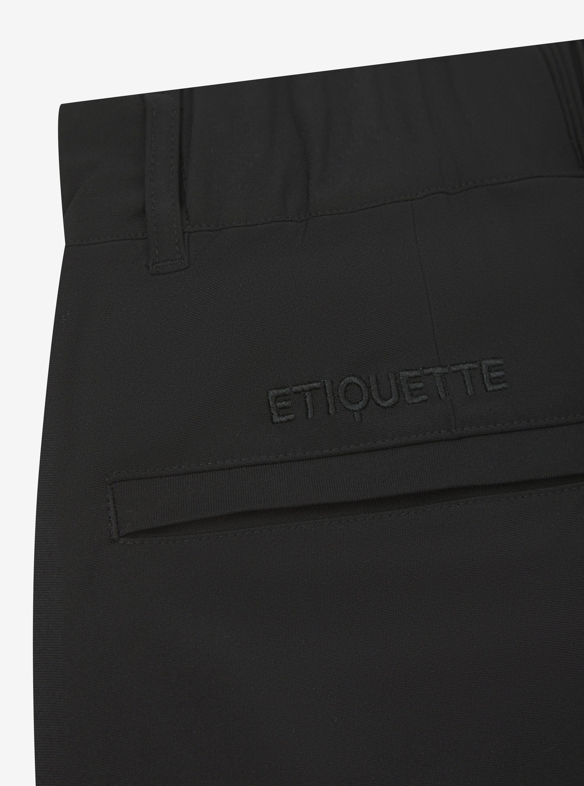 Tailored 4 Way Stretch Short - Black