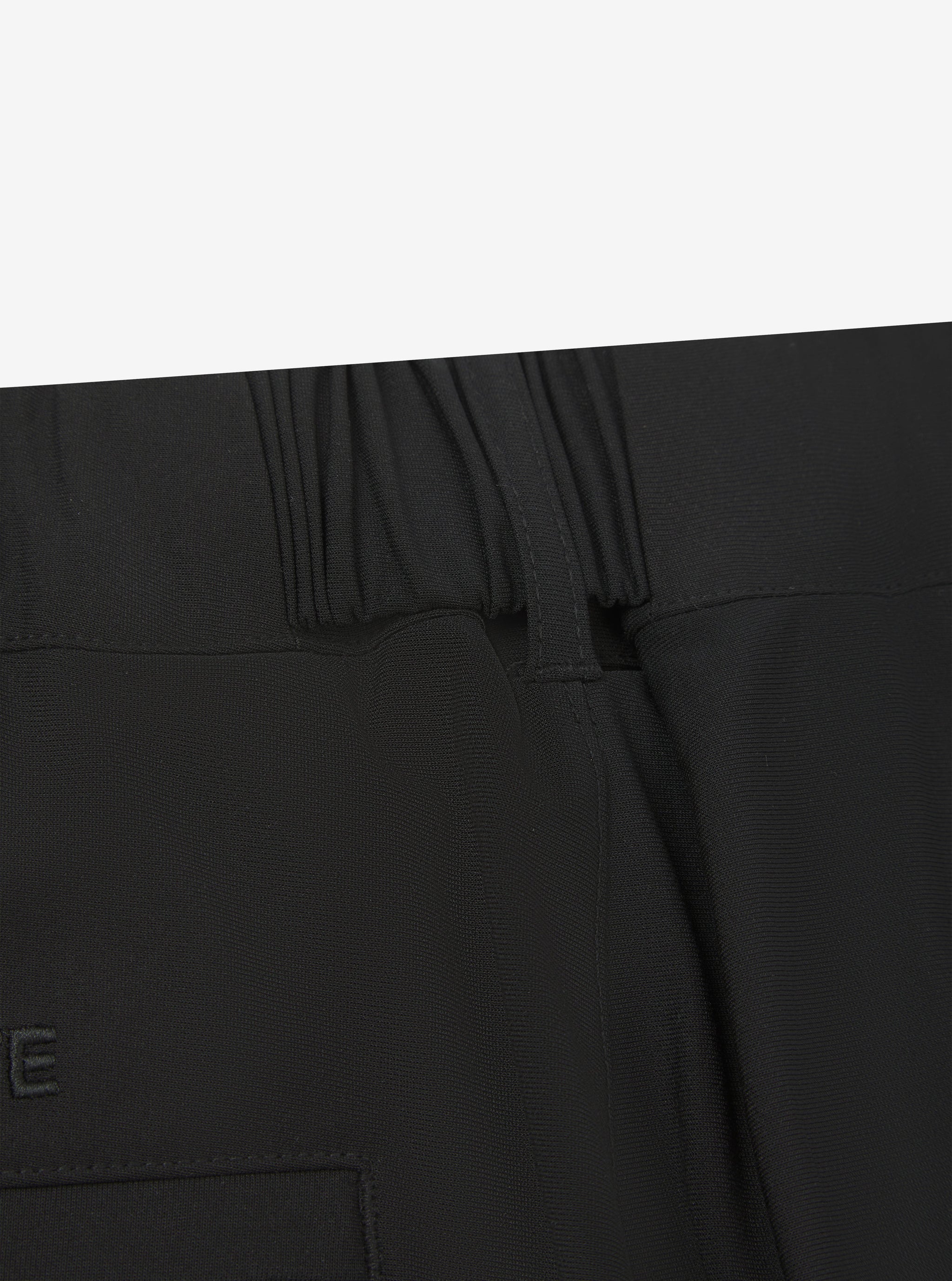 Tailored 4 Way Stretch Short - Black