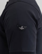 Black Textured Crew Neck Jacquard Sweatshirt