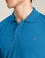 Plain Cotton Polo – Turquoise
