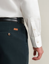 Luxury Off White Twill Shirt