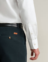 Easy Care White Twill Shirt