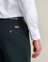 Easy Care Textured White Dress Shirt