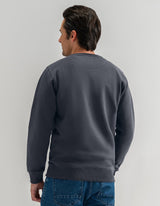 Classic Charcoal Crew Neck Sweatshirt