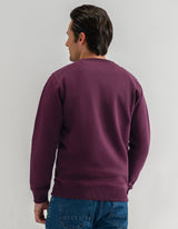 Classic Maroon Crewneck Sweatshirt