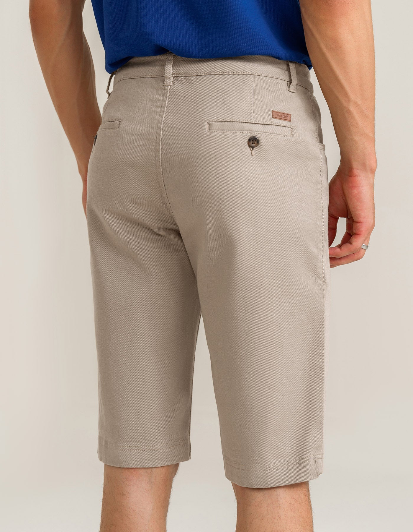 Men’s Denim Shorts – Stone