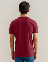 Maroon Premium Cotton Tee