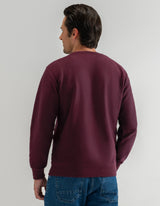 Maroon Terry Crewneck Sweatshirt