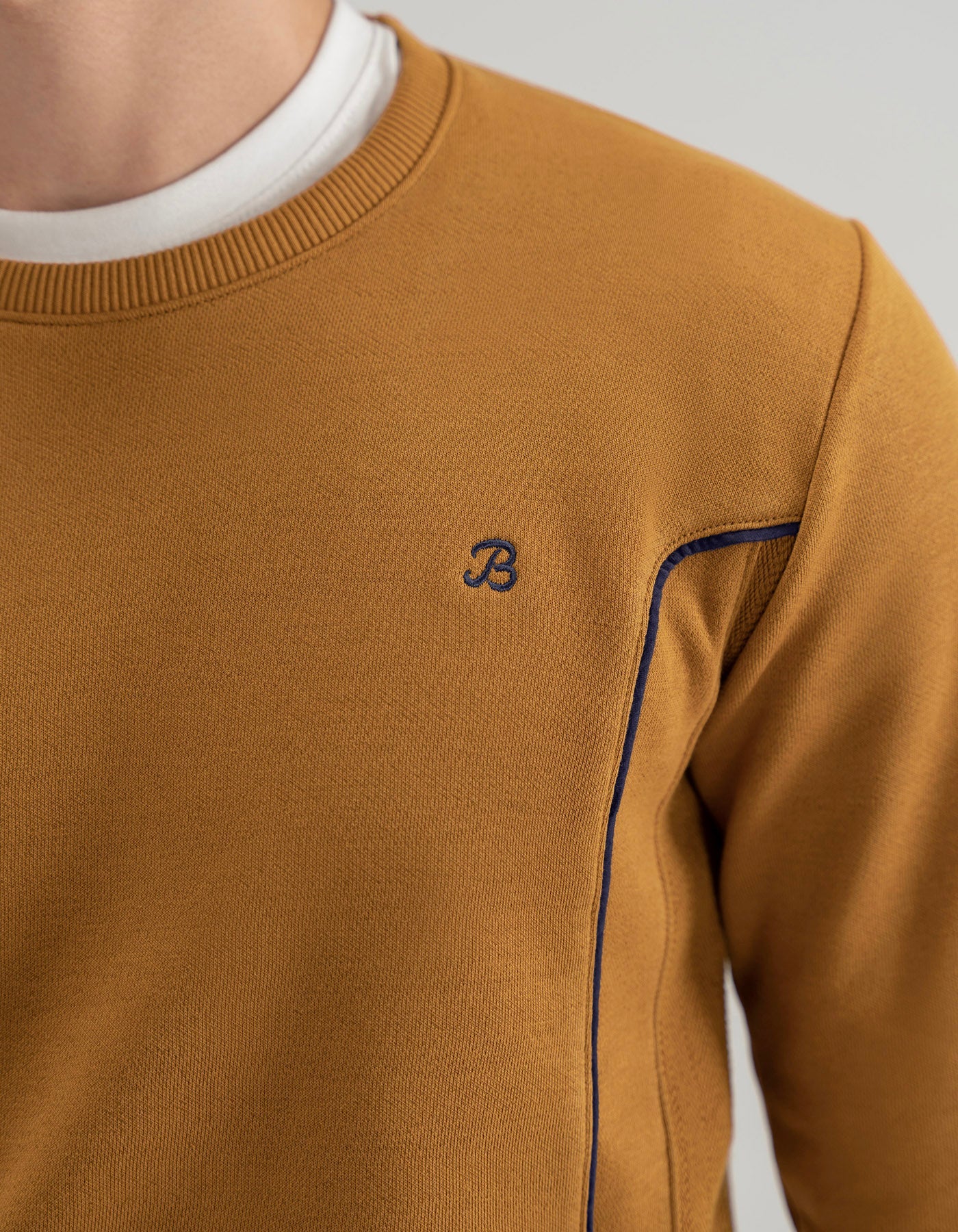 Modern Mustard Crew Neck Sweatshirt