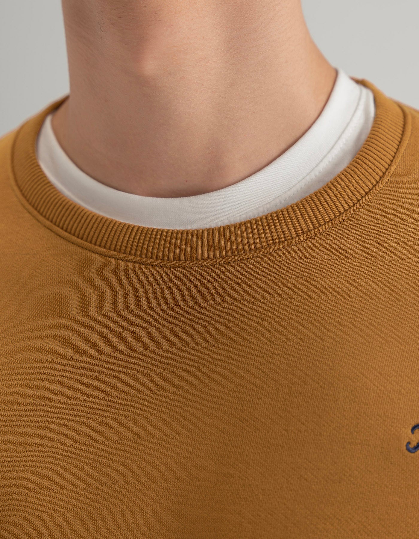 Modern Mustard Crew Neck Sweatshirt