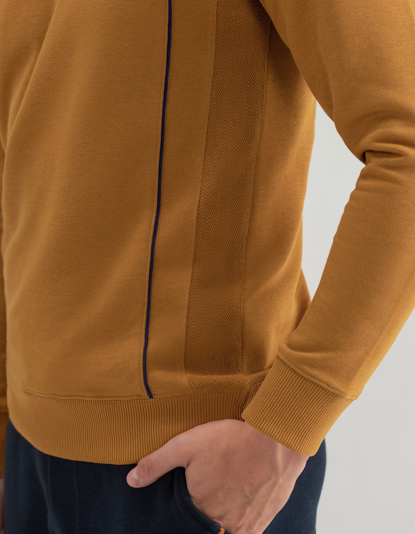 Modern Mustard Crew Neck Sweatshirt
