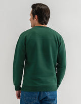 British Green Textured Jacquard Sweatshirt