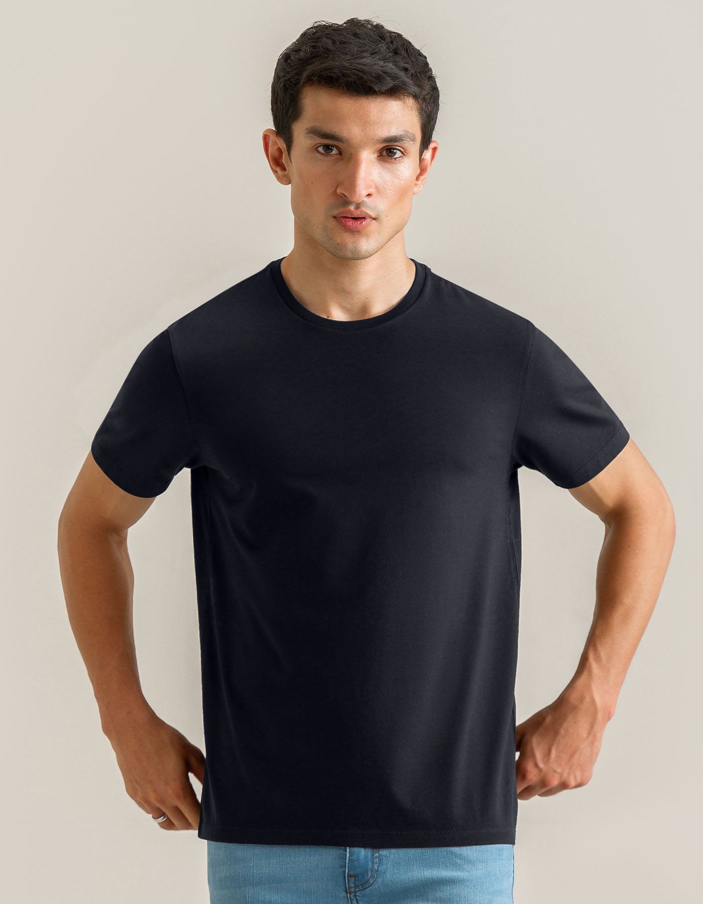 Black Premium Cotton Men’s Tee