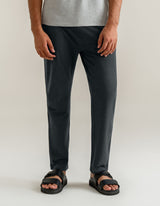 Cotton Jersey Men’s Trousers - Charcoal