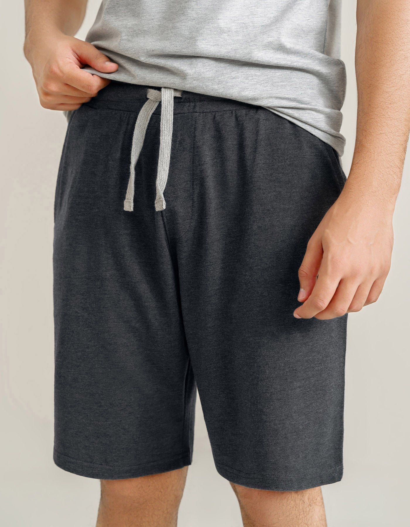 Jersey Comfort Stretch Shorts – Charcoal Grey