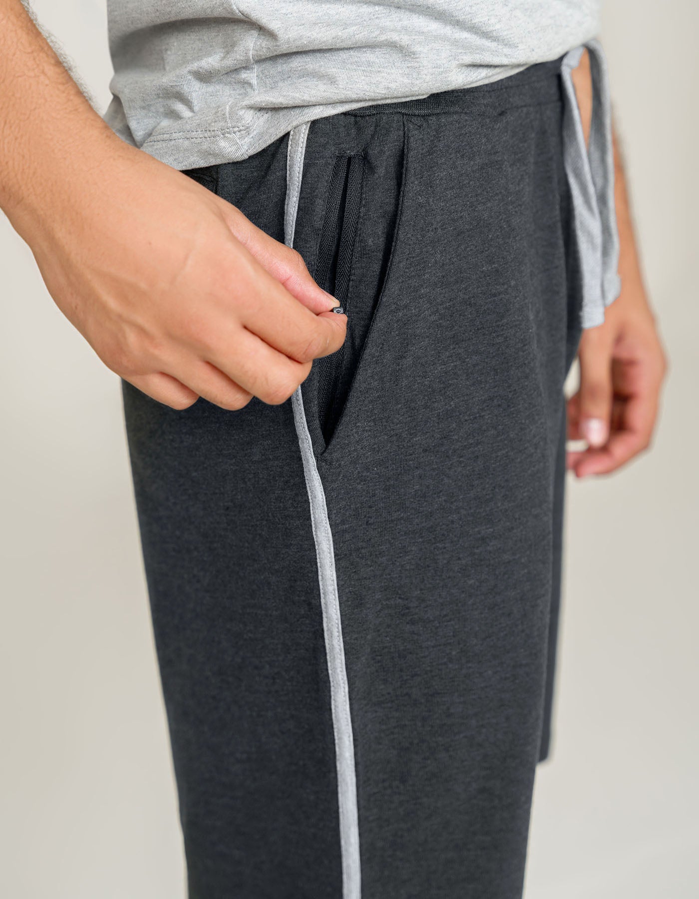 Jersey Comfort Stretch Shorts – Charcoal Grey