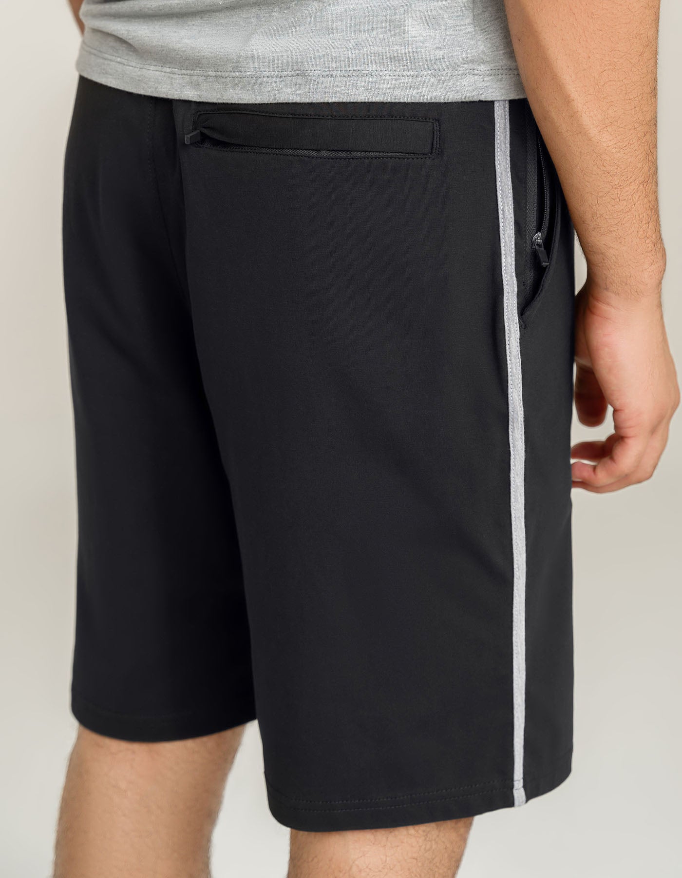 Jersey Comfort Stretch Shorts - Black