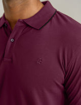 Premium Pique Polo Shirt – Maroon