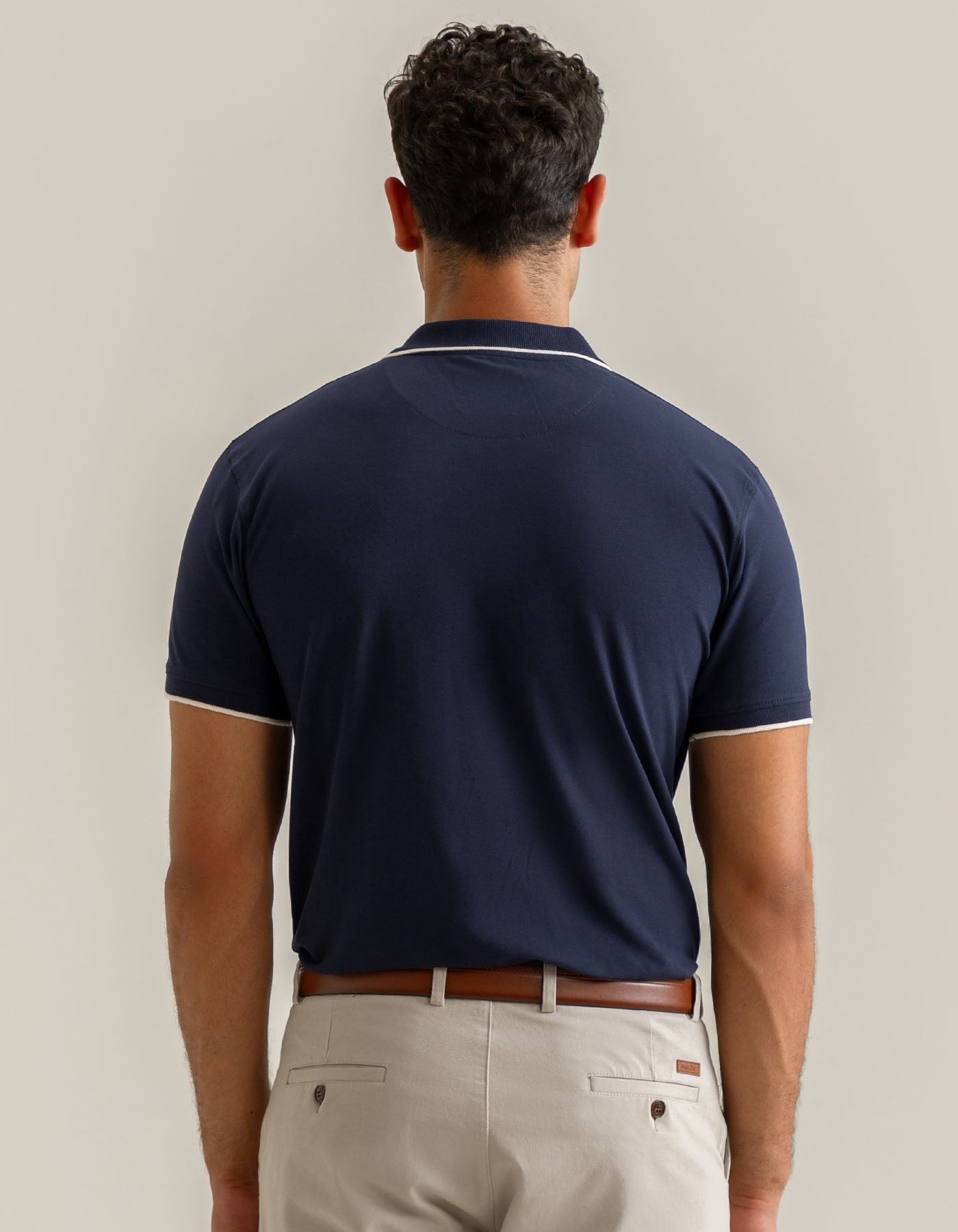 Premium Men’s Polo Shirt - Navy