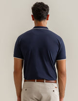 Premium Men’s Polo Shirt - Navy