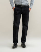Men's Cross Pocket Black Jeans