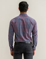 Grey Check Dress Shirt