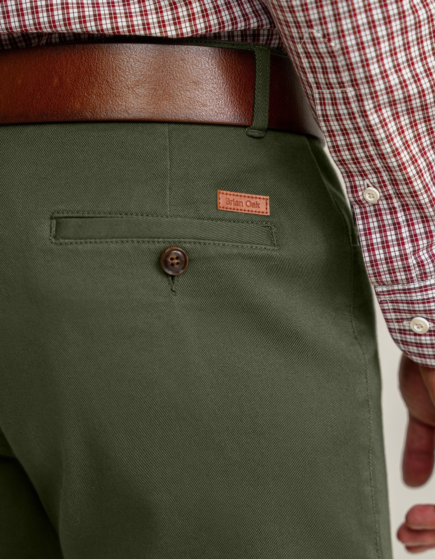 Smart Fit Colour Denim – Dark Green
