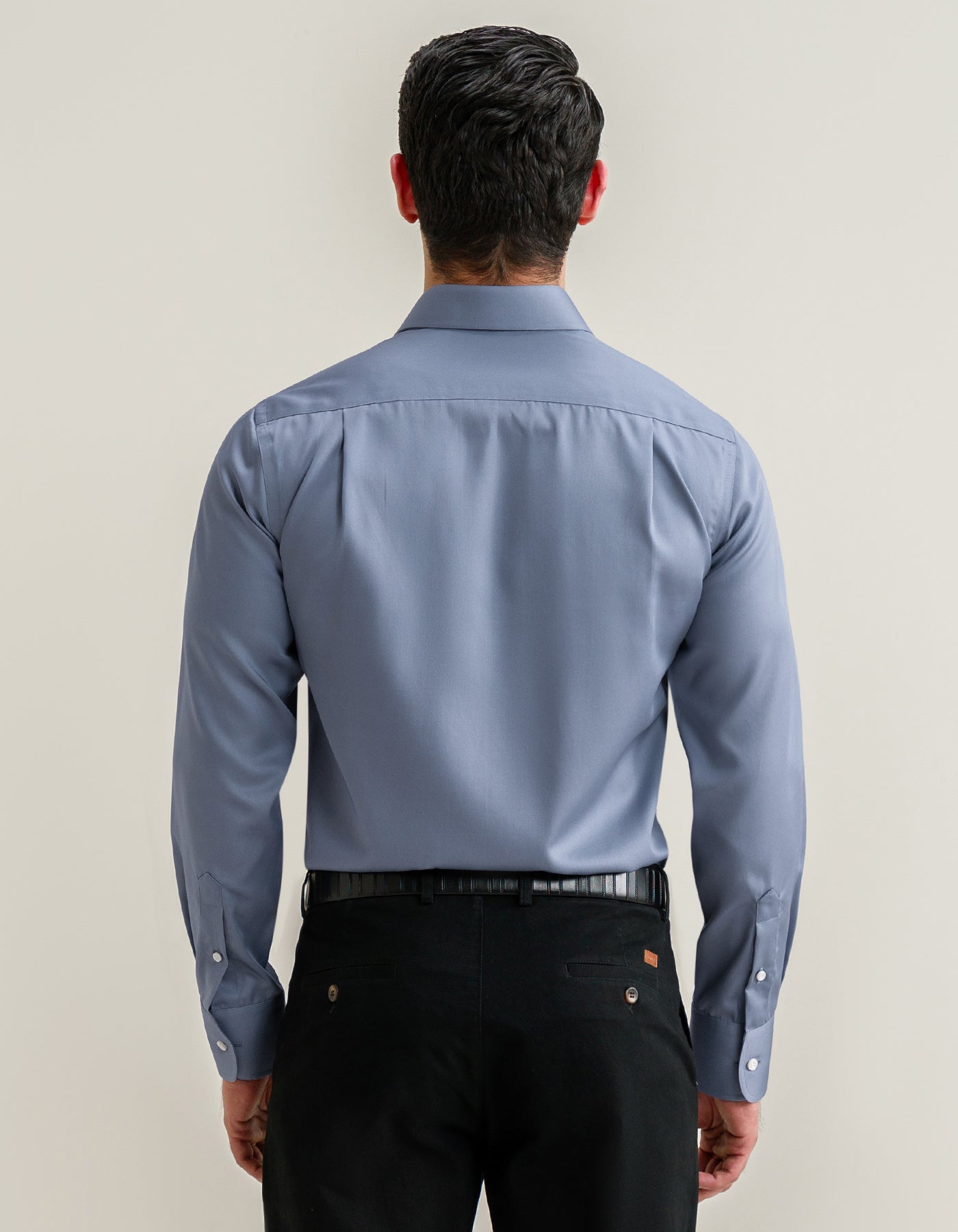 Plain Smart Fit Formal Shirt - Grey