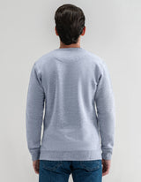 Crewneck Fleece Sweatshirt - Heather Grey