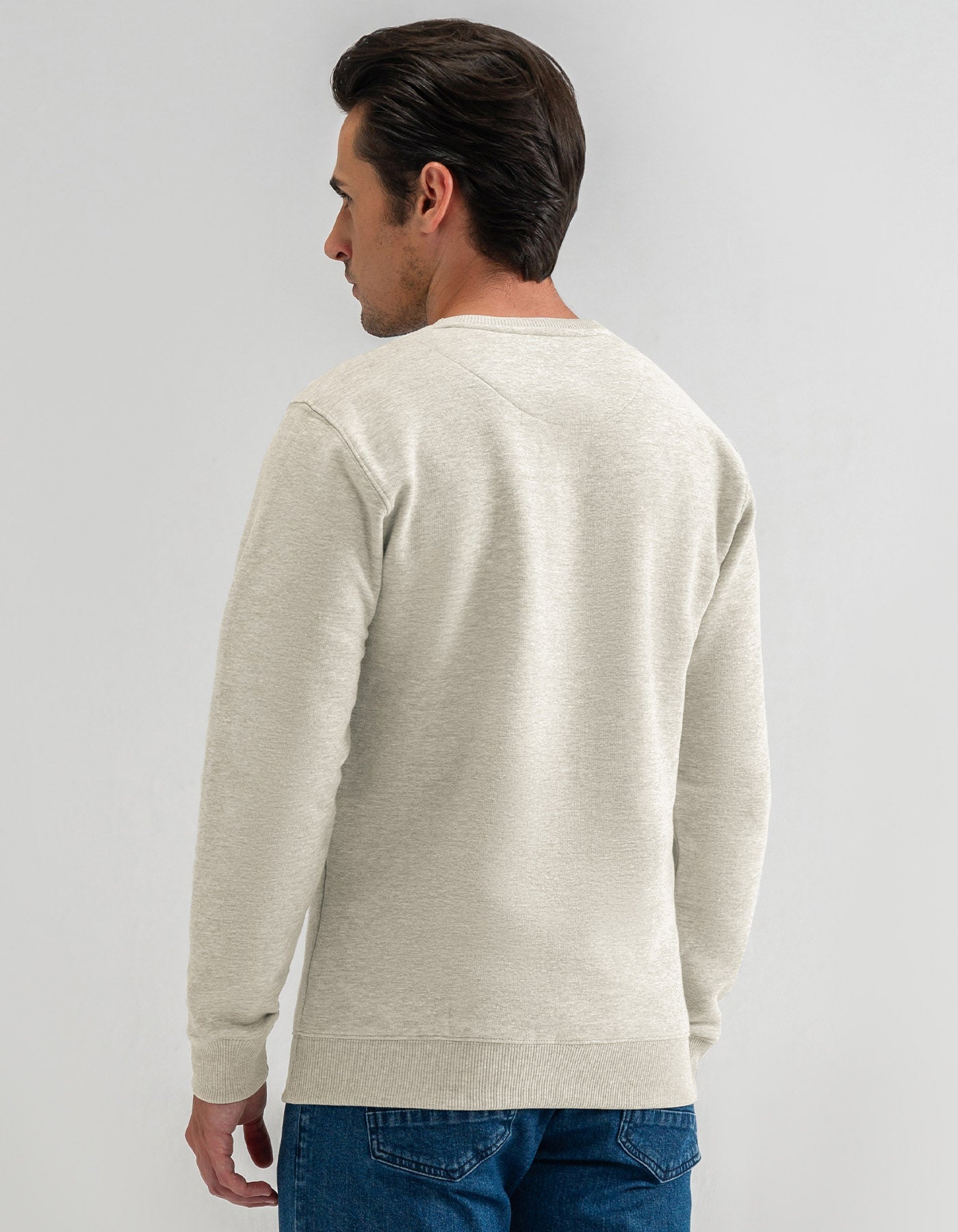 Oatmeal Pullover Sweatshirt