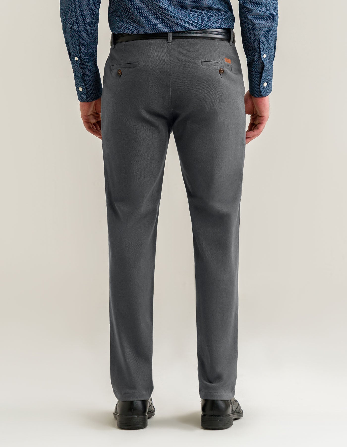 Grey Smart Fit Colour Denim