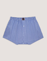 Royal Blue Woven Check Boxer