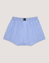 Sky Blue Striped Woven Boxer