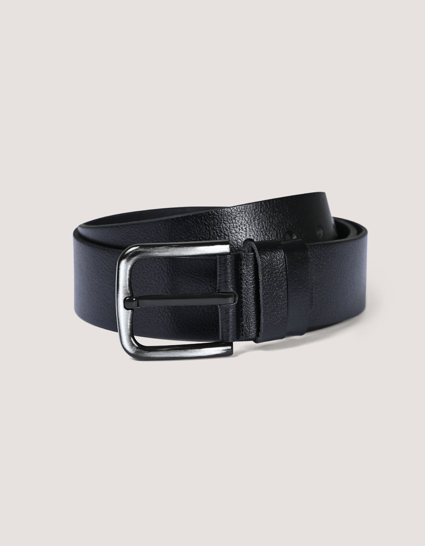 Black Wide Casual Belt